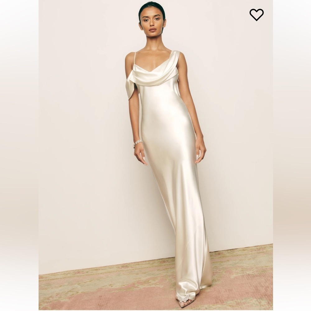 Reformation Ronda silk dress